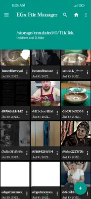 EGx File Manager android App screenshot 3